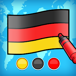 World Flags: Color Puzzle